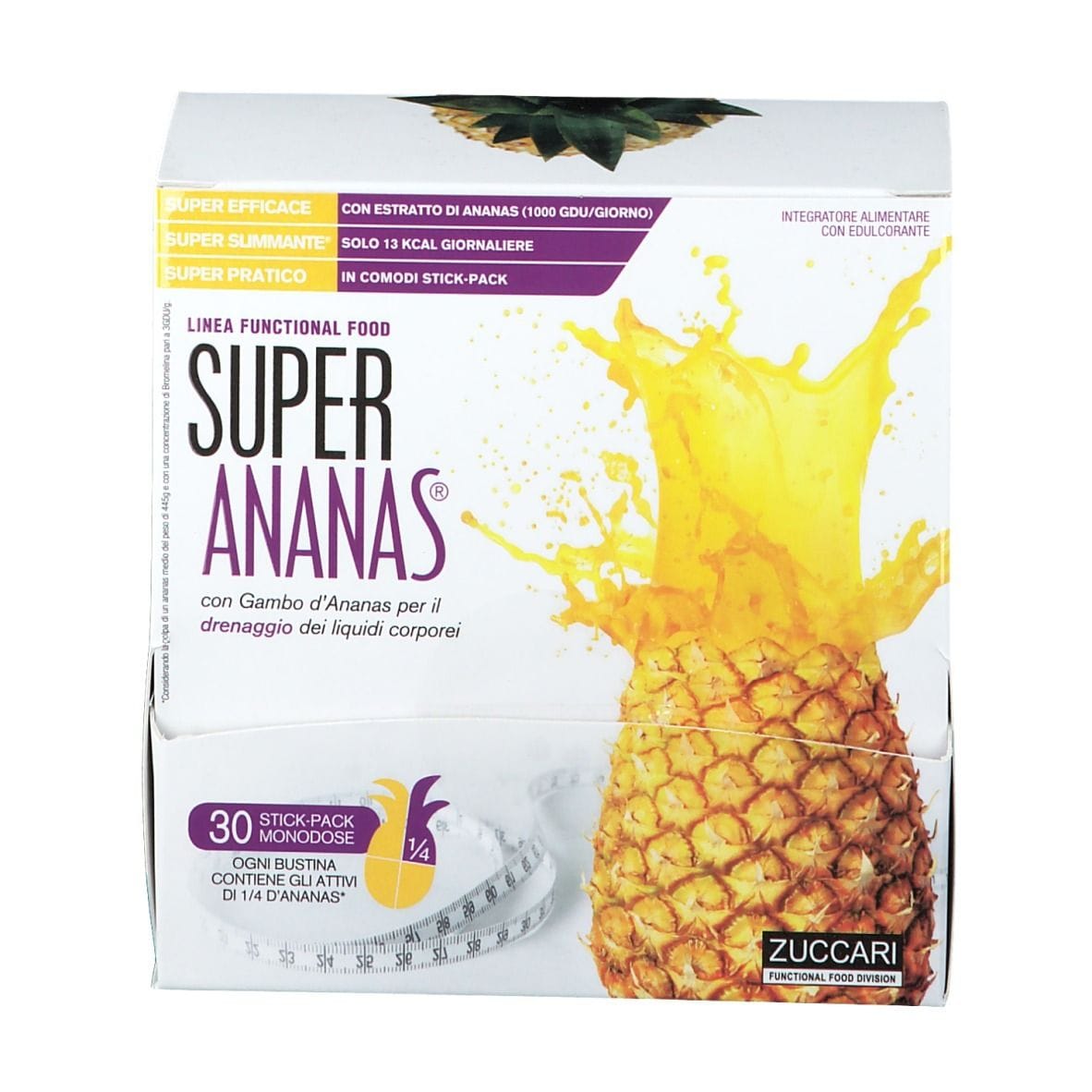 SUPER ANANAS 30 BUSTINE STICK PACK 10 ML