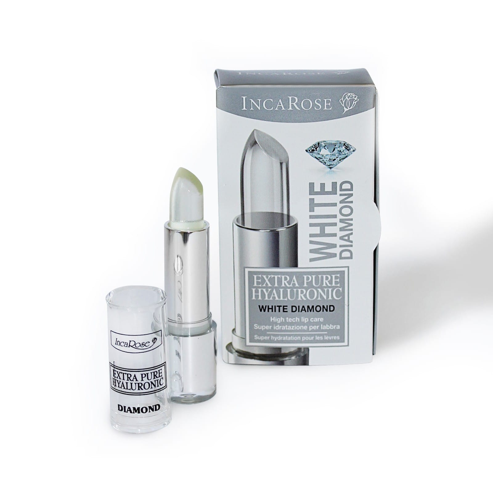 Fluido labbra Incarose White Diamond acido ialuronico 4ml