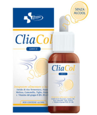 Integratore Cliacol Gocce contro il gas intestinale, 30ml