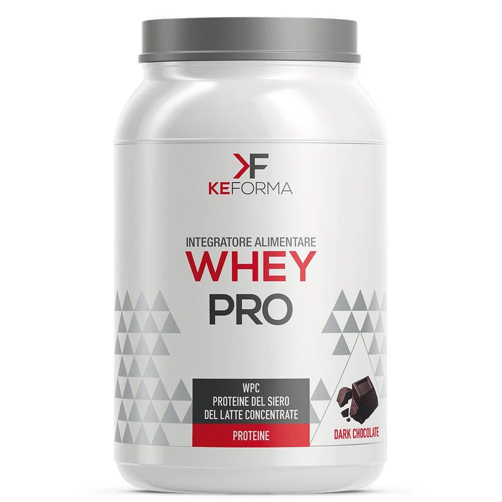 Integratore proteico Whey PRO gusto Dark Chocolate 800g