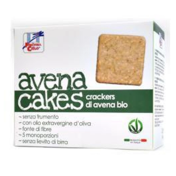 Fsc Avenacakes Crackers Di Avena Bio Vegan Senza Lievito Di Birra Con Olio Extravergine Di Oliva 250 G
