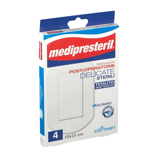 Medicazione Post Operatoria Medipresteril Delicata Tnt 10 X15 Cm 5 Pezzi