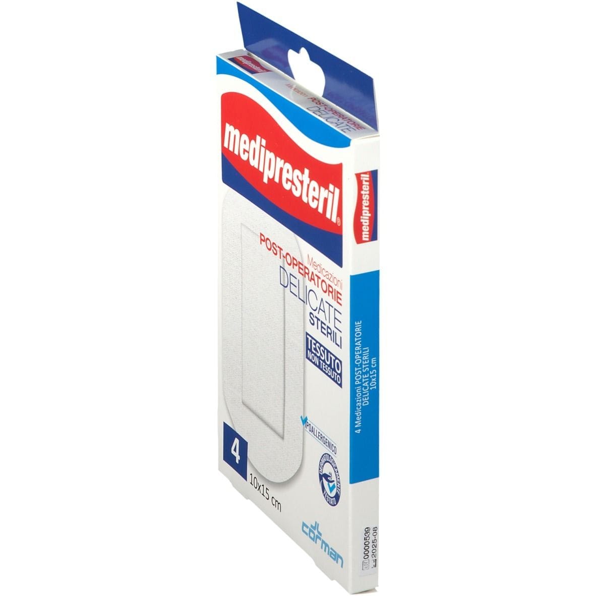 Medicazione post-operatoria Medipresteril Delicata TNT 10x15cm