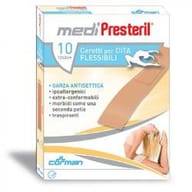 Cerotti Medipresteril per Dita Flessibili con Clorexidina, 10 pz
