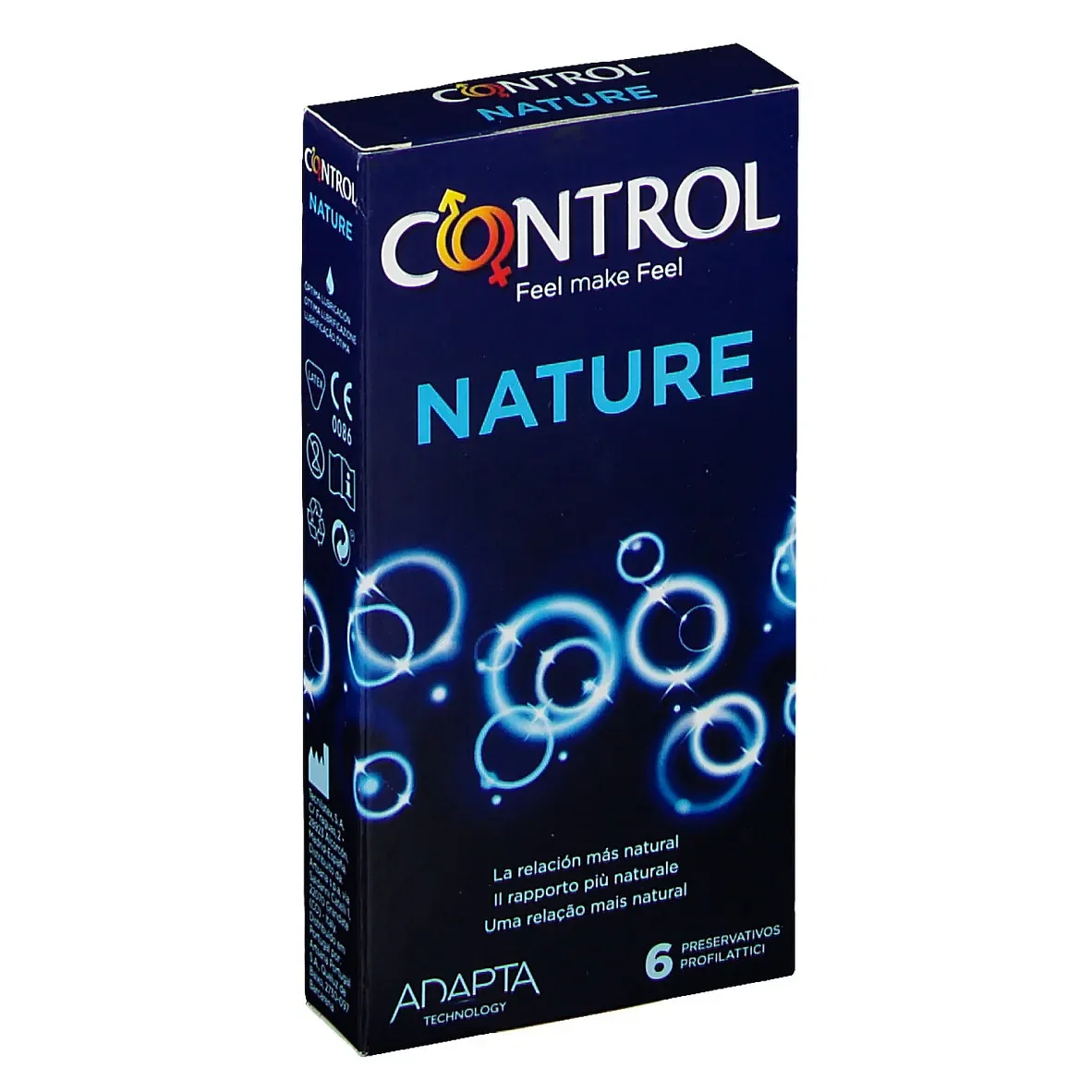 Profilattico Control Nature 6 Pezzi