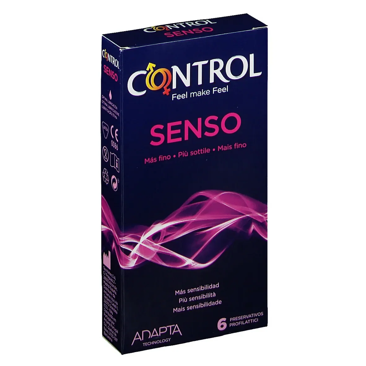 Profilattico Control Senso 6 Pezzi