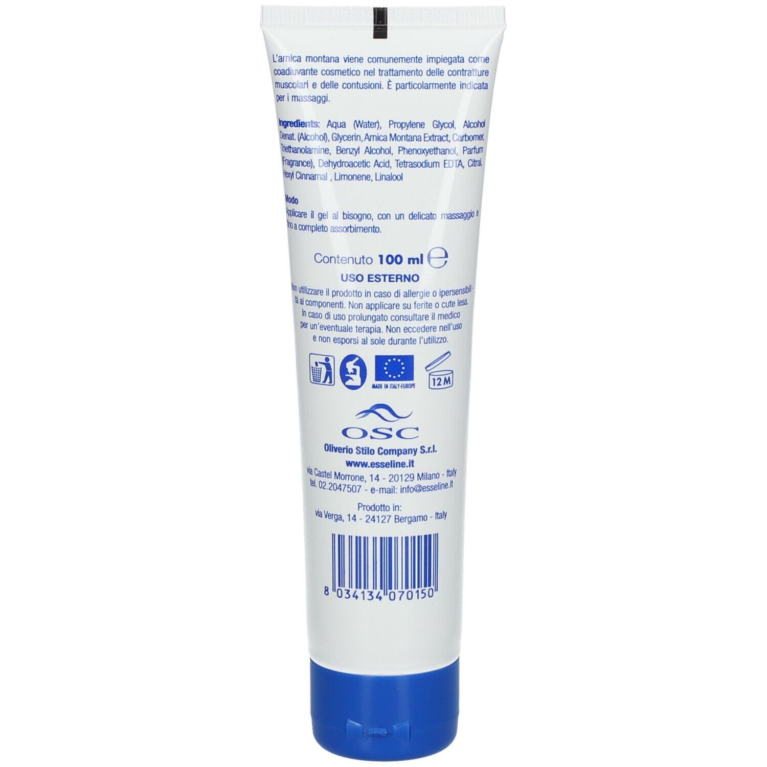 ARNICA 30+ GEL ESSELINE