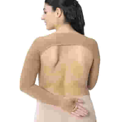 SILVER WAVE SLIMMING SLEEVES CAMEL L