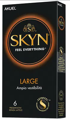PROFILATTICO SKYN LARGE 6 PEZZI PROFILATTICO SKYN LARGE 6 PEZZI