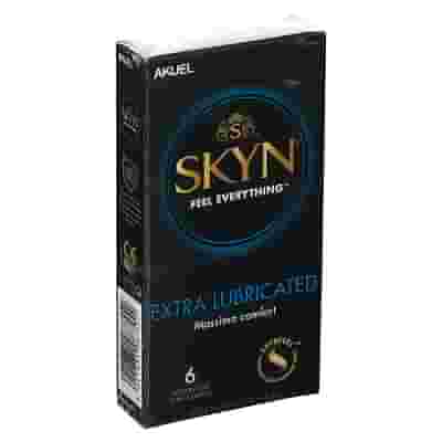 PROFILATTICO SKYN EXTRA LUBRIFICATO 6 PEZZI