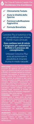 CONCEIVE PLUS LUBRIFICANTE VAGINALE COADIUVANTE FERTILITA' TUBO 75ML CONCEIVE PLUS LUBRIFICANTE VAGINALE COADIUVANTE FERTILITA' TUBO 75ML