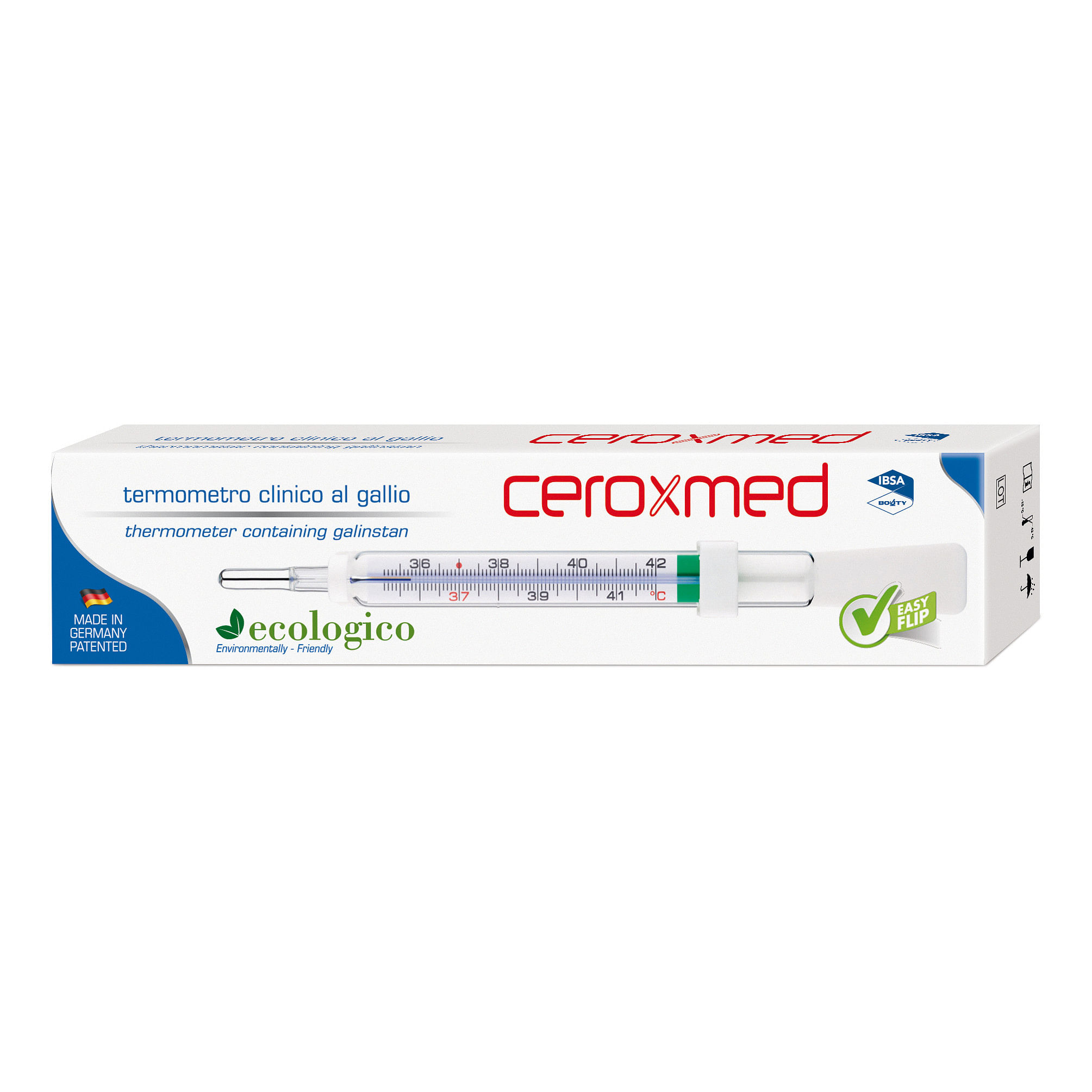 Ceroxmed Termometro Gallio Ecologico 1 Pezzo