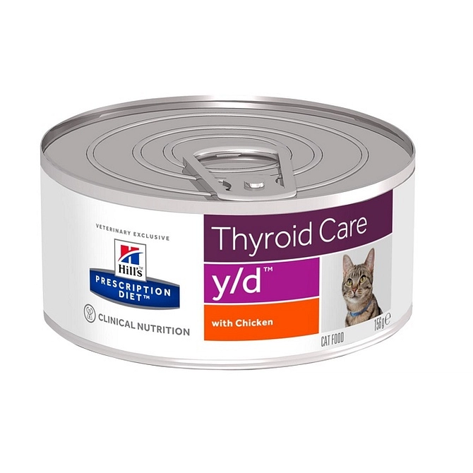 Prescription Diet Feline Thyroid Care Y/D 156 G