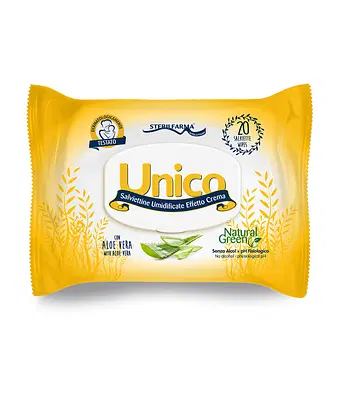 UNICO SALVIETTINE BABY UMIDIFICATE EFFETTO CREMA POP-UP 20 PEZZI UNICO SALVIETTINE BABY UMIDIFICATE EFFETTO CREMA POP-UP 20 PEZZI
