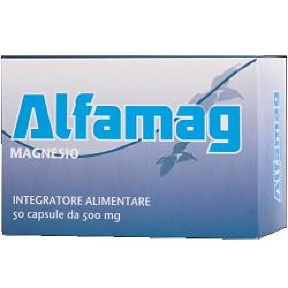 Integratore Alfamag al Magnesio, 50 capsule