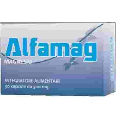 Integratore Alfamag al Magnesio, 50 capsule