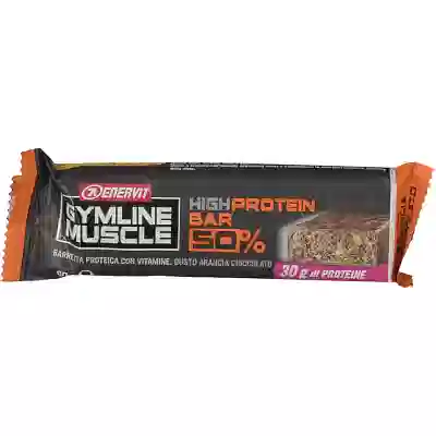 ENERVIT GYMLINE MUSCLE PROTEIN BAR 50% ARANCIA CIOCCOLATO 1 PEZZO