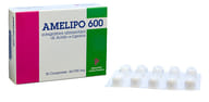 Integratore Amelipo 600 con acido alfa lipoico, 30 compresse