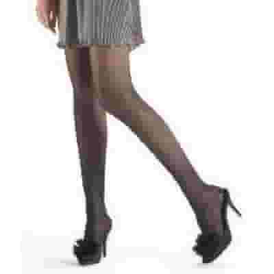 Collant Kamila Comfort Easy 140 denari rete nero taglia 3