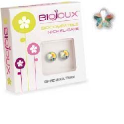 Orecchini Biojoux Fiore Boreale in titanio medicale 6mm
