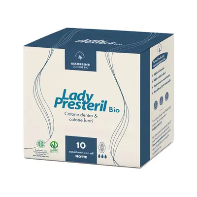 LADY PRESTERIL POCKET NOTTE BIOLOGICO 10 PEZZI LADY PRESTERIL POCKET NOTTE BIOLOGICO 10 PEZZI