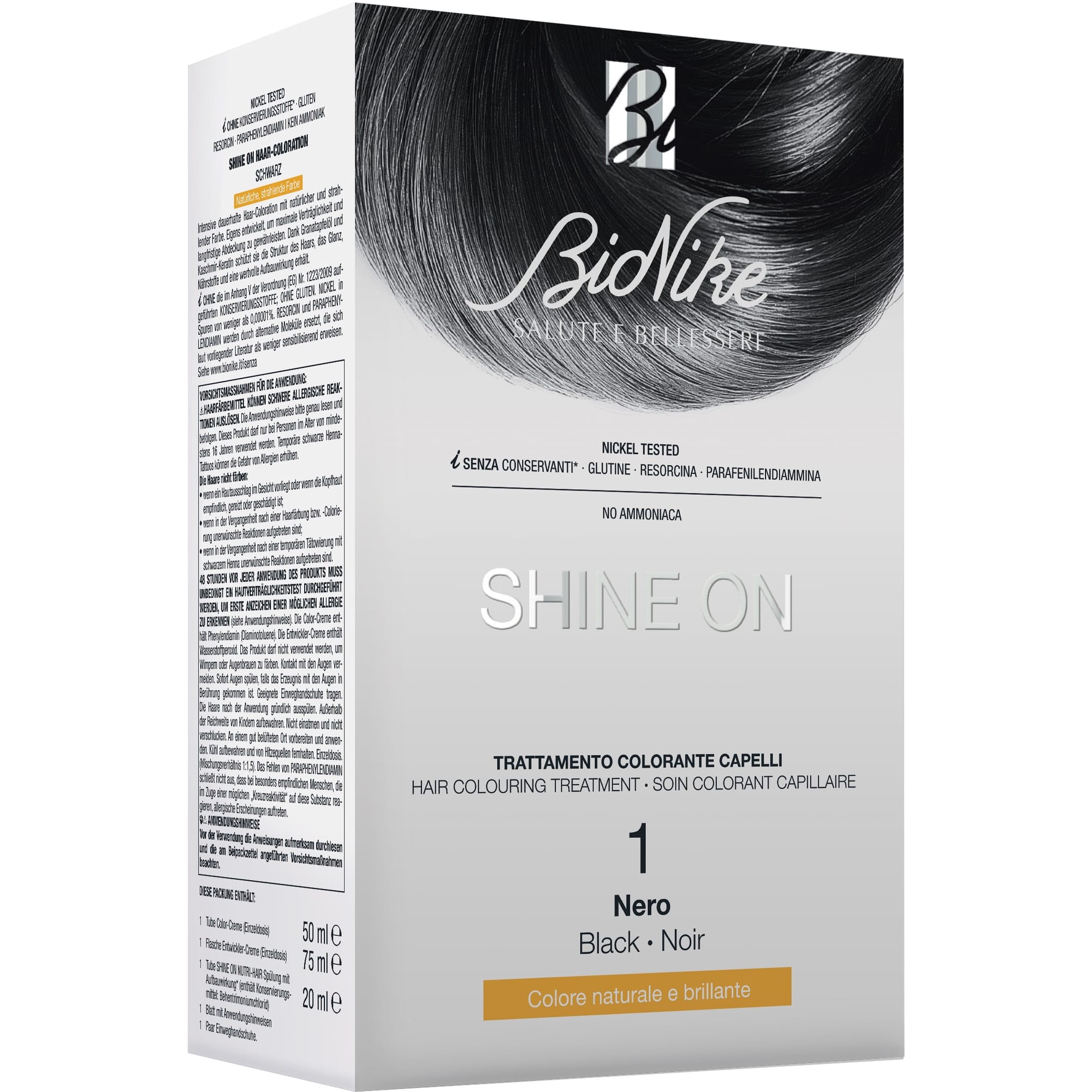 Bionike Shine On Colore Capelli Nero 1