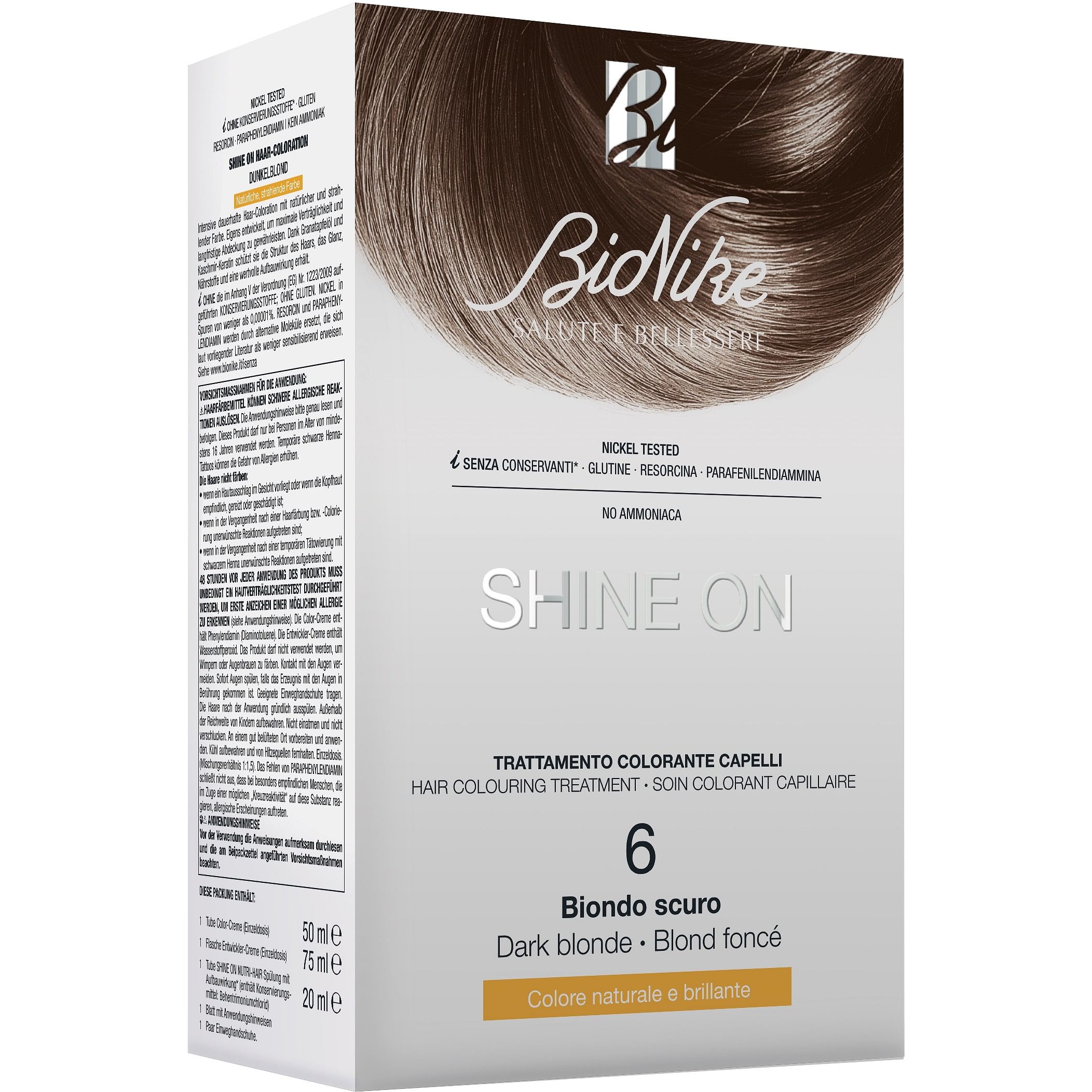 Bionike Shine On Capelli Biondo Scuro 6