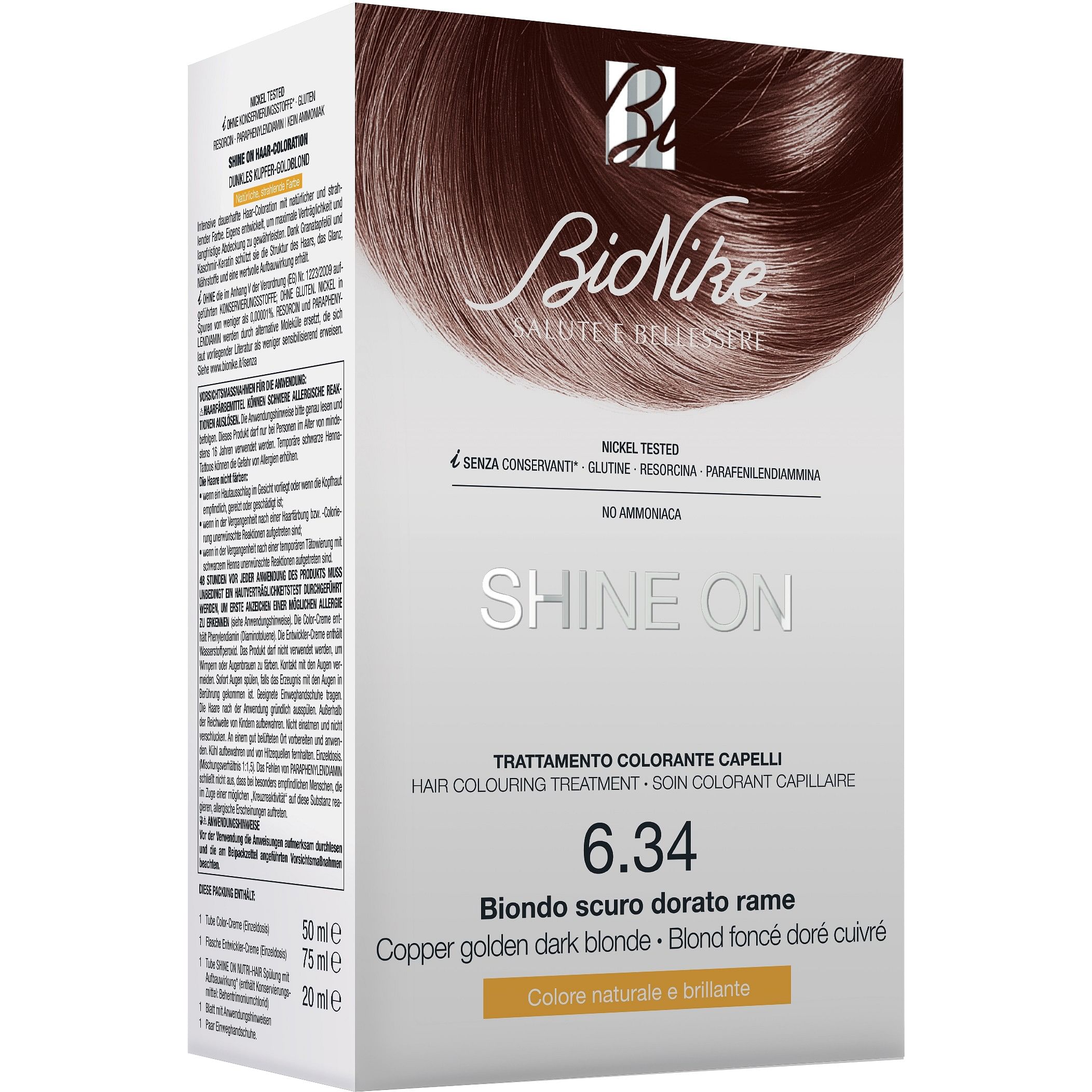 Bionike Shine On Capelli Biondo Ramato 6.34