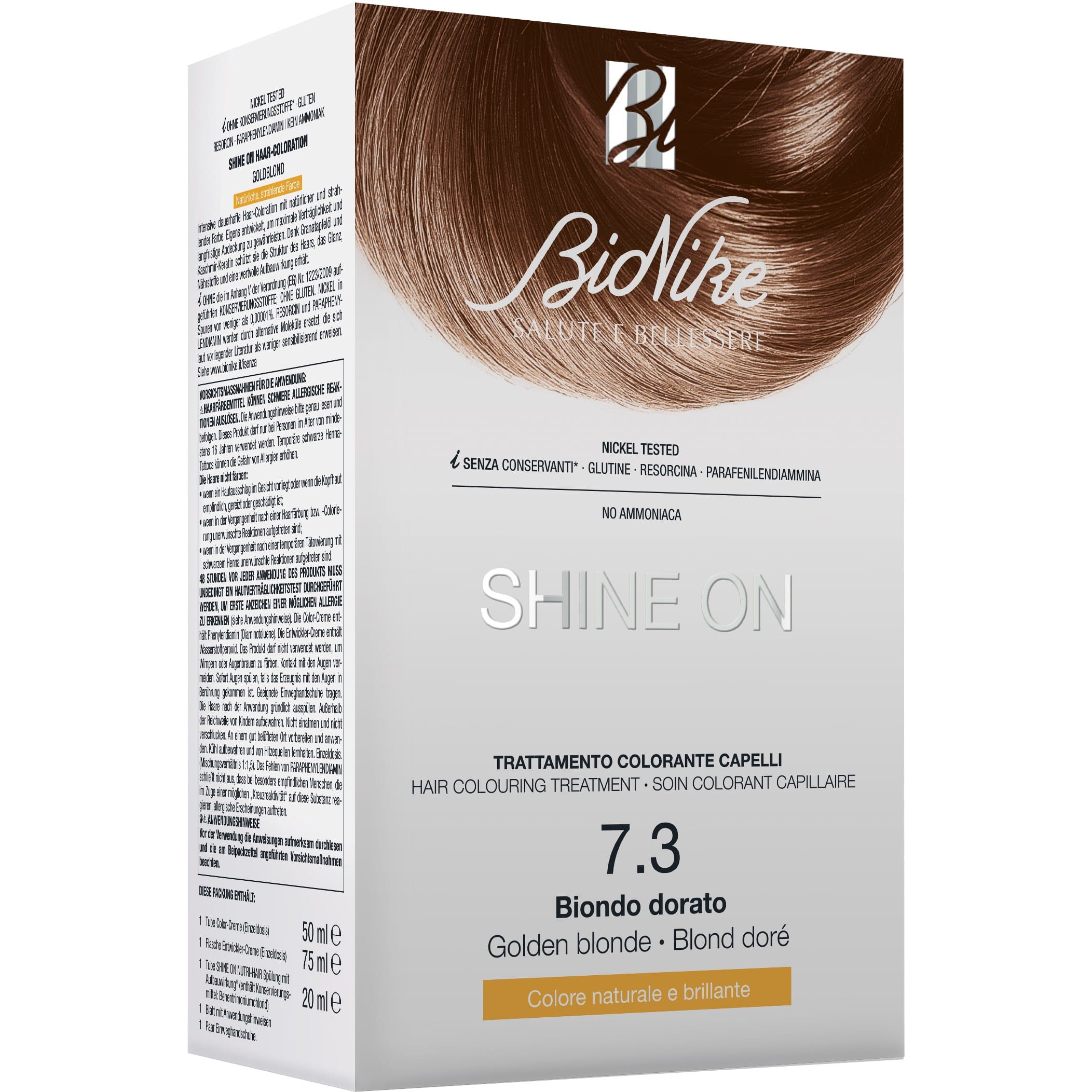 BIONIKE SHINE ON CAPELLI BIONDO DORATO 7.3
