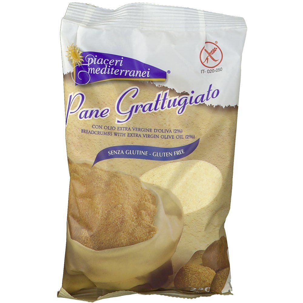 Piaceri Mediterranei Pane Grattuggiato Senza Glutine 250 G