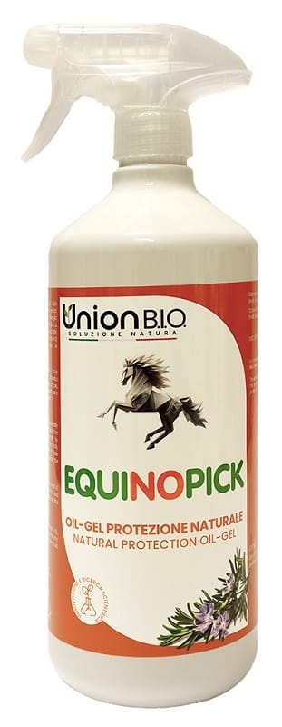 Oil-Gel Equinopick protezione naturale per cavalli, 1 litro