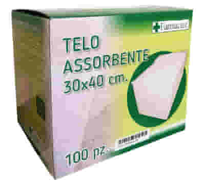 Telo Assorbente Monouso in TNT 30x40cm, 100 Pezzi