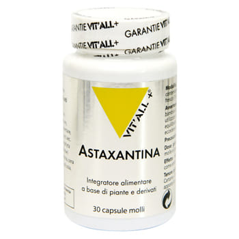 Integratore Astaxantina Vital PLUS, 30 capsule molli