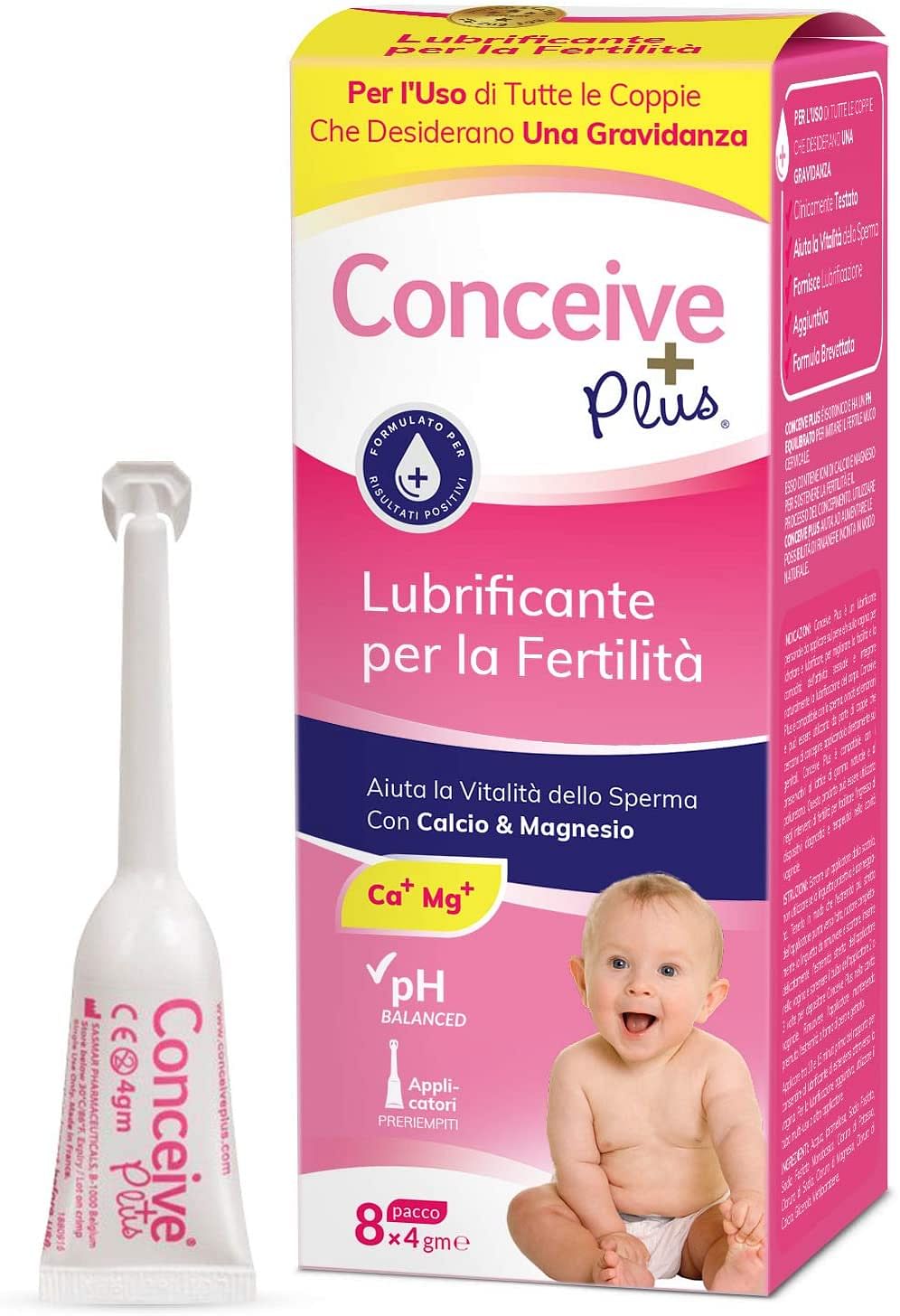 Lubrificante Fertilita' Conceive Plus 8 X4 G