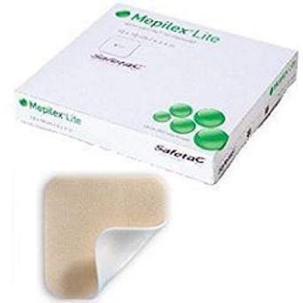 Medicazione Mepilex in Schiuma di Poliuretano 5x5cm, 5 pz