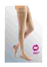 Calza Autoreggente Coscia Mediven Elegance K2 Beige, Tg 4
