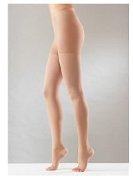 Collant corto compressivo Mediven Elegance K2 beige