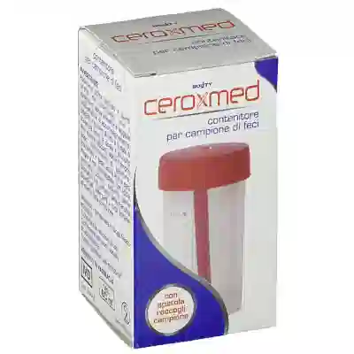 Contenitore sterile per feci Ceroxmed, 1 pezzo