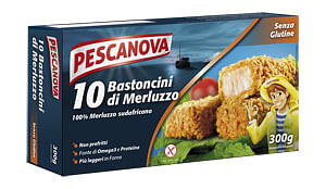 Pescanova 10 Bastoncini Di Merluzzo Da 30 G