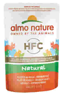 Almo Nature HFC Filetto di Pollo per Gatti, 55g