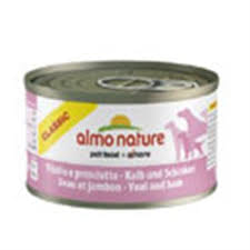 Alimento umido Almo Nature Vitello e Prosciutto per gatti 95g