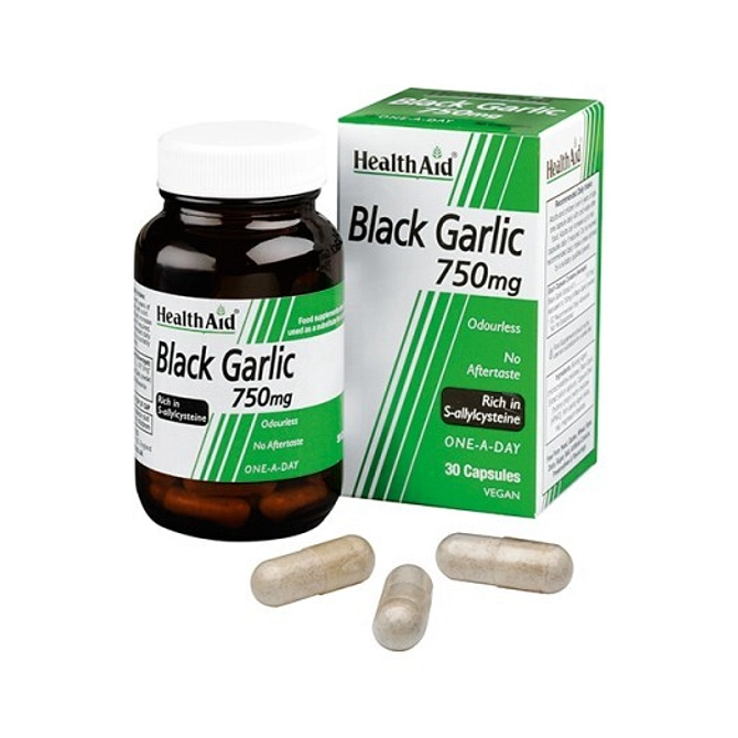 Black Garlic 750 Mg 30 Capsule