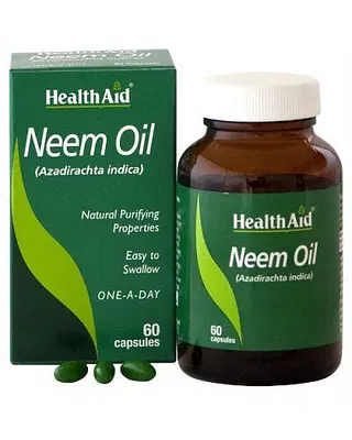 NEEM OIL AZADIRACHTA IND 60 CAPSULE NEEM OIL AZADIRACHTA IND 60 CAPSULE