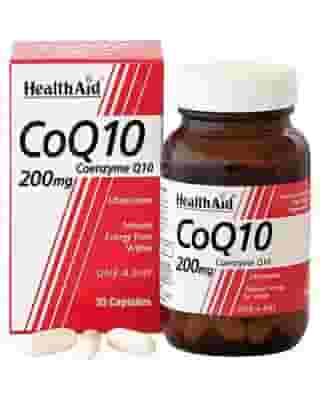 Integratore HealthAid Coenzima Q10 200mg, 30 capsule molli