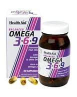 Integratore HealthAid Omega 3-6-9, 60 capsule