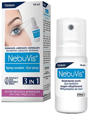 NEBUVIS REIDRATANTE OCCHI SPRAY 10 ML 1 PEZZO NEBUVIS REIDRATANTE OCCHI SPRAY 10 ML 1 PEZZO