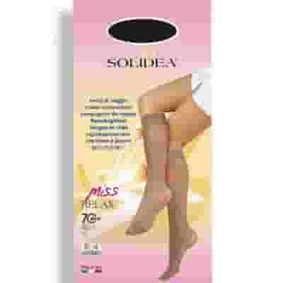 Gambaletto compressivo Solidea Miss Relax 70 Sheer, sabbia taglia M