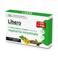 Integratore Sanavita Libero per il transito intestinale, 20 cpr