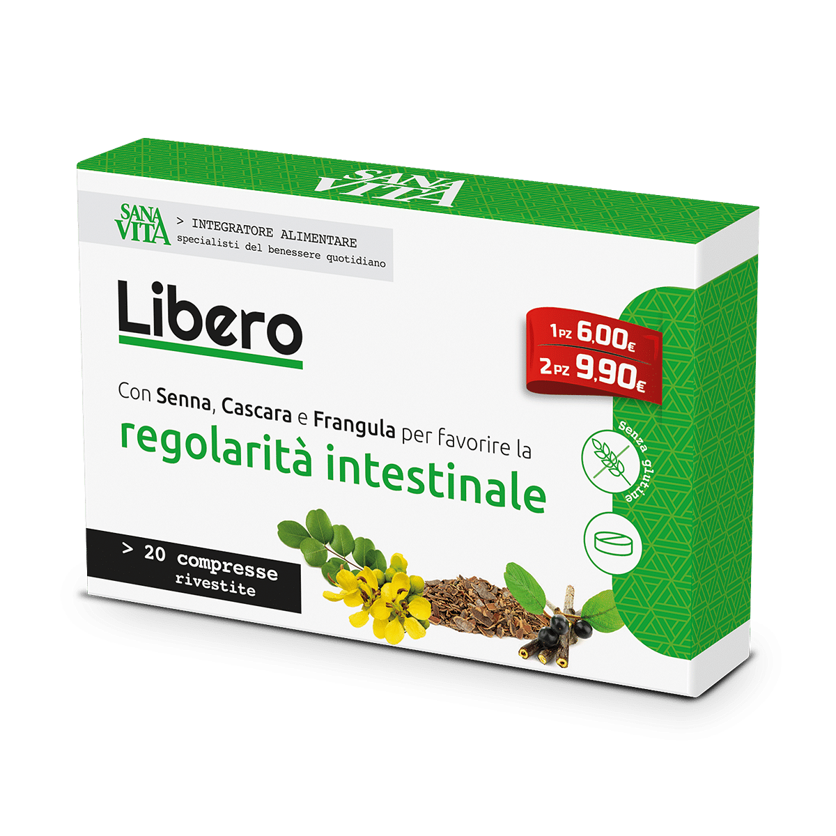 Sanavita Libero 20 Compresse