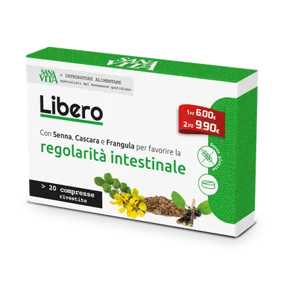 SANAVITA LIBERO 20 COMPRESSE SANAVITA LIBERO 20 COMPRESSE